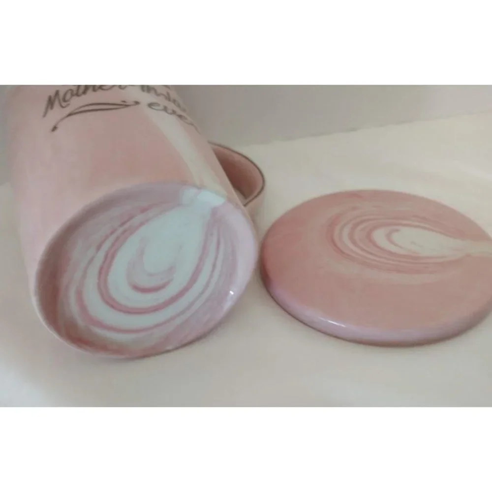 - Mother In Law Coffee Mug Gift Set Pink Marbled Ceramic Gold Trim letter,…